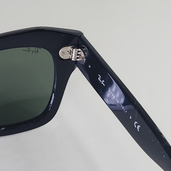 Ray-Ban Sunglasses State Street RB2186 black 49>20 - Picture 8 of 11